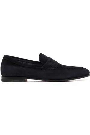 santoni Mocassini con cuciture