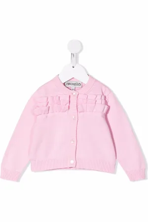 Simonetta Cardigan con ruches