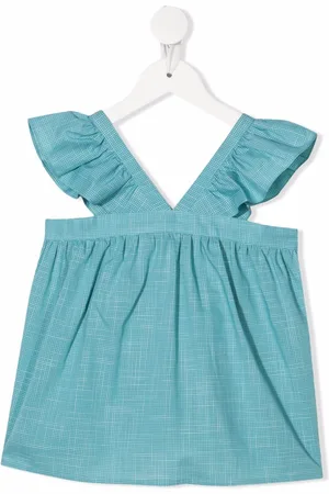 BONPOINT Top smanicato con ruches