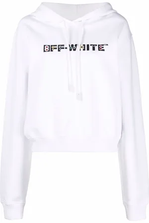 OFF-WHITE Felpa con strass