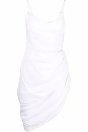 Jacquemus Abito La Robe Saudade corto drappeggiato