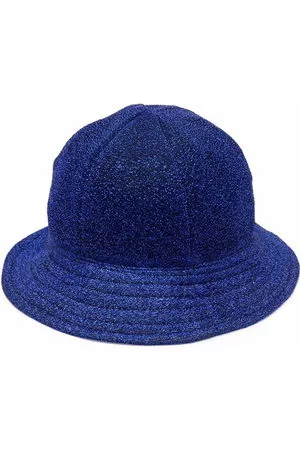 Oseree Cappello Bucket - Cappello bucket con glitter - Blu