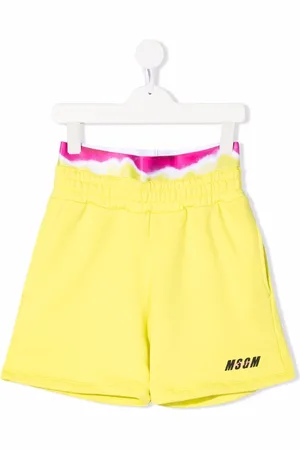Msgm Shorts con fantasia tie-dye