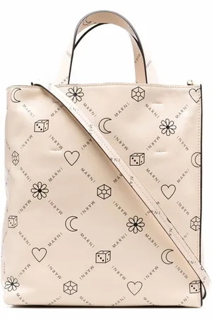 Marni Borsa tote con stampa