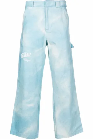 Msftsrep Pantaloni svasati con lavaggio acido