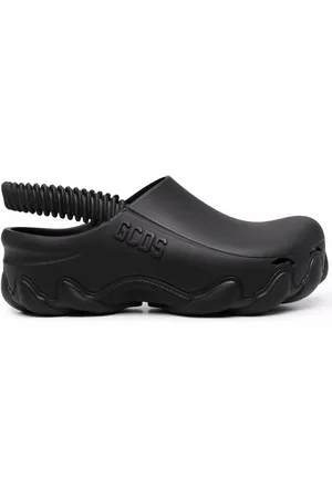 GCDS Clogs con logo goffrato