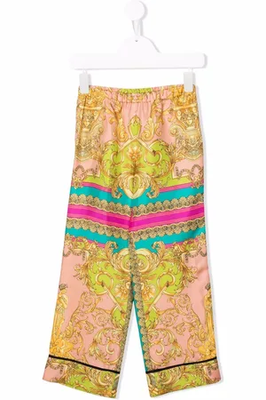 VERSACE Pantaloni a gamba ampia