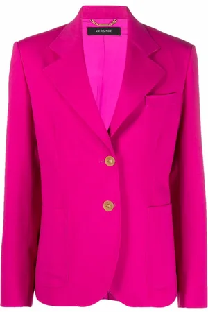 VERSACE Blazer avvitato monopetto