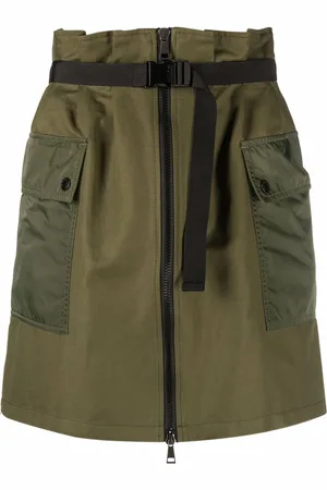 Moncler Gonna a vita alta