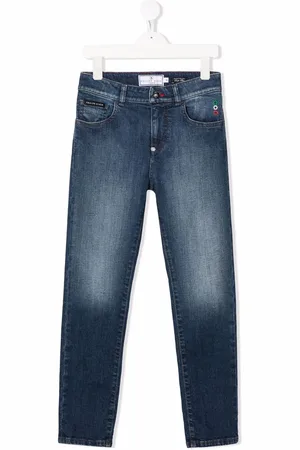 Philipp Plein Jeans slim con applicazione