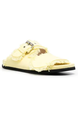 Nº21 Sandali slides Fussbett con fibbia