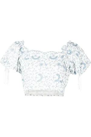 LOVESHACKFANCY Top crop Melina