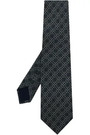 Lanvin Uomo Cravatte - Cravatta con effetto jacquard - Blu