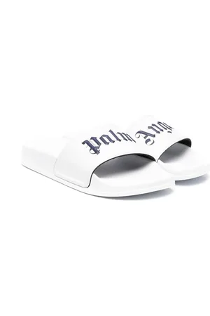 Palm Angels Sandali slides con stampa