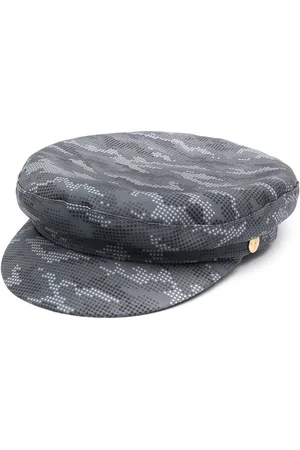 Manokhi Cappello baker boy con stampa