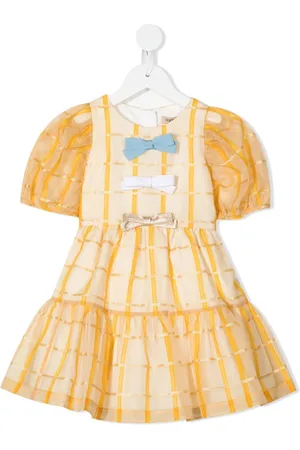 HUCKLEBONES LONDON Abito con maniche a palloncino