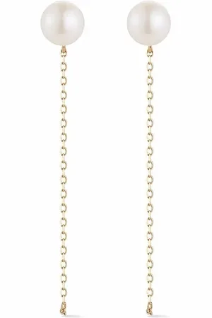 Mateo Orecchini in giallo 14kt con perle