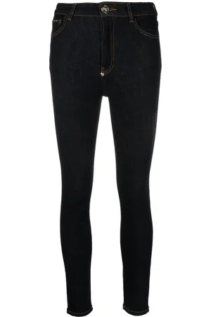 Philipp Plein Jeans skinny con ricamo