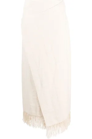 Jil Sander Gonna midi a portafoglio