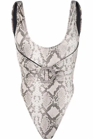 Philipp Plein Spille Monokini Con Stampa