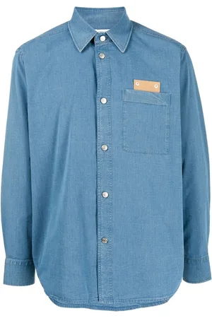 CRAIG GREEN Camicia denim con applicazione
