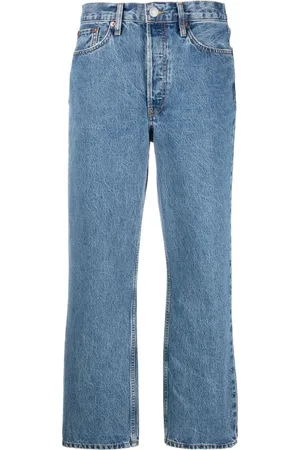 RE/DONE Jeans dritti a vita alta
