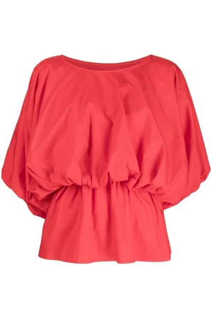 GOEN.J Blusa svasata con maniche a palloncino