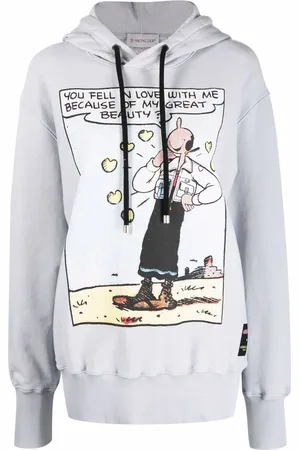 Moncler Felpa con cappuccio Olive Oyl