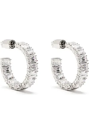 Swarovski Orecchini a cerchio Matrix