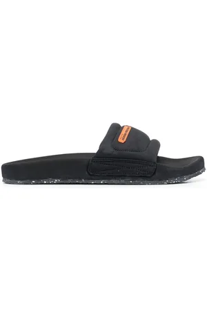 Heron Preston Sandali slides con applicazione