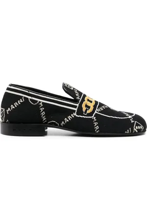Marni Mocassini con motivo jacquard gram