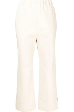 GOEN.J Pantaloni crop a vita alta