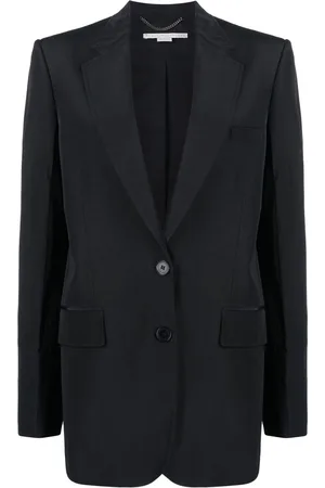 Stella McCartney Blazer monopetto con revers classici
