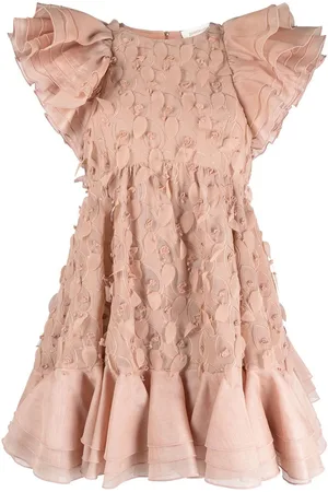 ZIMMERMANN Abito corto Dancer con ruches