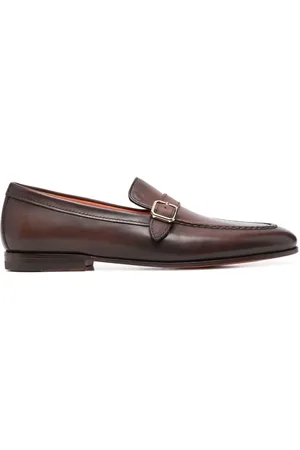 santoni Mocassini con fibbia