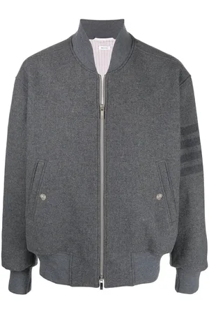 Thom Browne Bomber oversize con righe