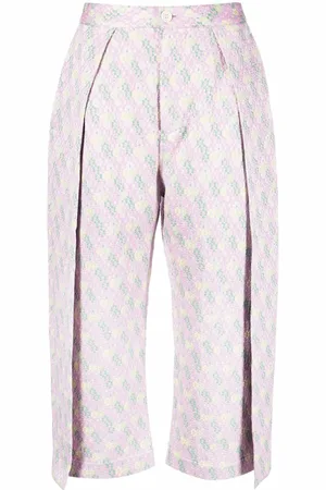 HENRIK VIBSKOV Pantaloni a fiori