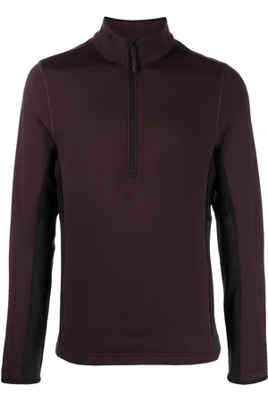 Aztech Felpa in pile con mezza zip
