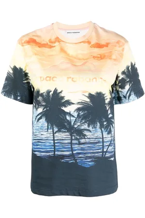 Paco rabanne T-shirt con stampa