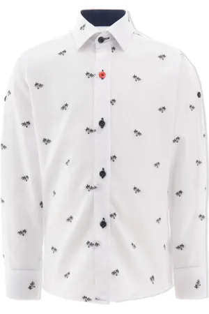 M. Moustache Camicia con stampa