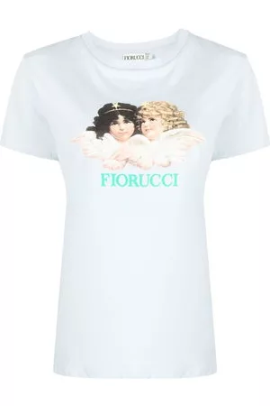 Fiorucci Donna T-shirt - T-shirt con stampa - Blu