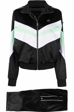 Philipp Plein Tuta sportiva con ricamo