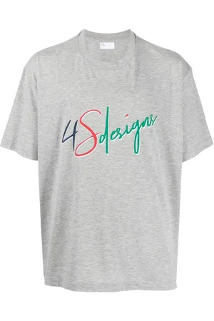 4SDESIGNS T-shirt con stampa