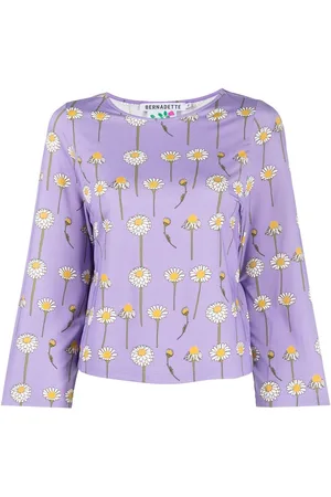 Bernadette T-shirt con scollo rotondo