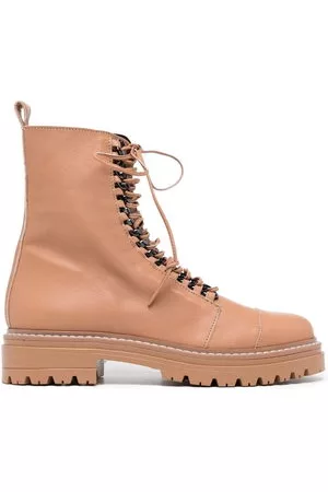 Carvela Donna Stivali stringati - Stivali Sultry Chain stringati - Marrone