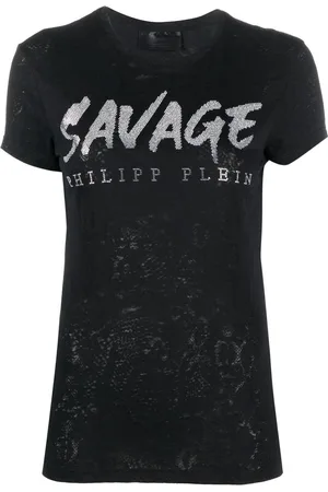 Philipp Plein T-shirt con paillettes