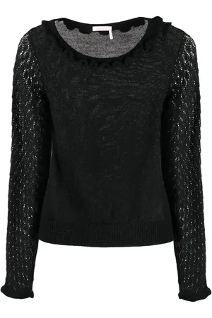 See by Chloé Top con orlo a smerlo