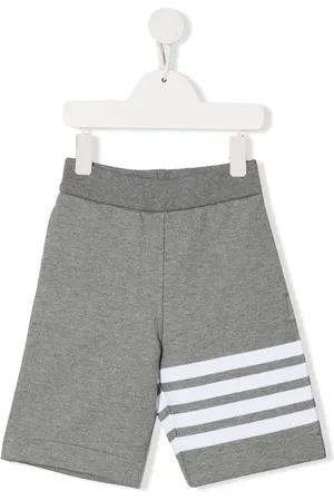 Thom Browne Shorts sportivi con dettaglio righe