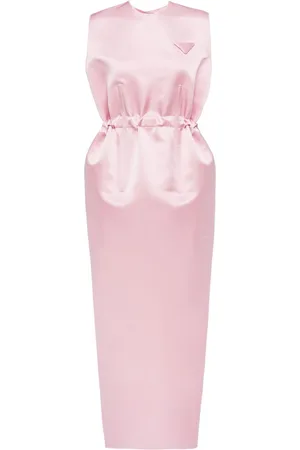 Prada Abito midi con ruches