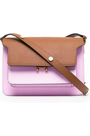 Marni Borsa a tracolla Trunk con design color-block